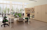 Office interior arrangement